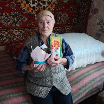 «Поздравление с доставкой на дом получателей социальных услуг»