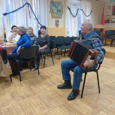 «Встреча с гармонистом И.А. Зубаревым»