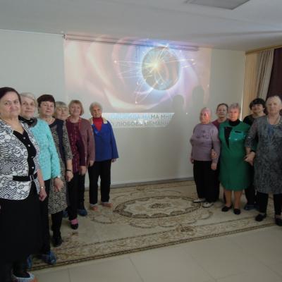 Караоке в Клубе золотого возраста