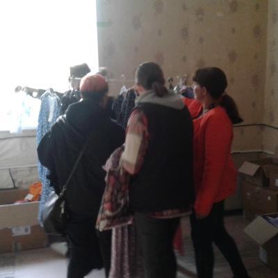 Акция «Дорогою добра» в с. Угра