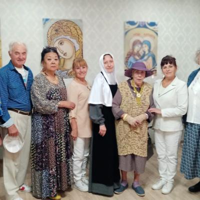 Выставка матушки Агнии