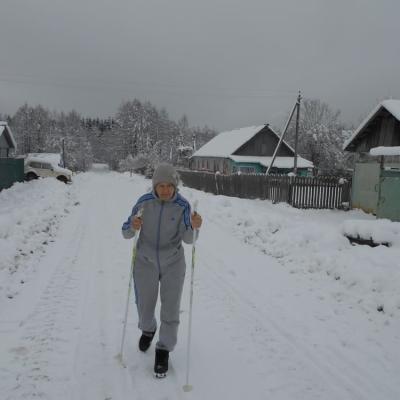 Первая зимняя прогулка