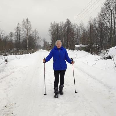 Скандинавская ходьба в апреле