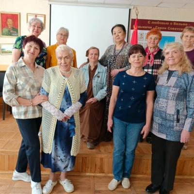 В г. Вязьма состоялась встреча участников клуба с психологом Фатовой Еленой Владимировной.