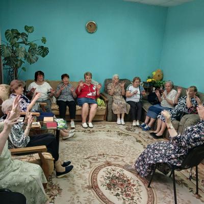 Клуб «Активное долголетие. Вязьма»  Беседа психолога «Молодость навсегда»