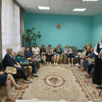 Клуб «Активное долголетие. Вязьма» Беседа о защите от мошенников.