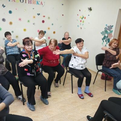 Клуб «Активное долголетие. Вязьма» Новый комплекс гимнастики