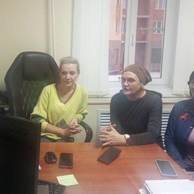 Телемост с ГУ «Территориальный центр социального обслуживания населения Оршанского района»