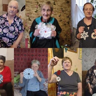 Онлайн конкурс «снежинок карнавал»