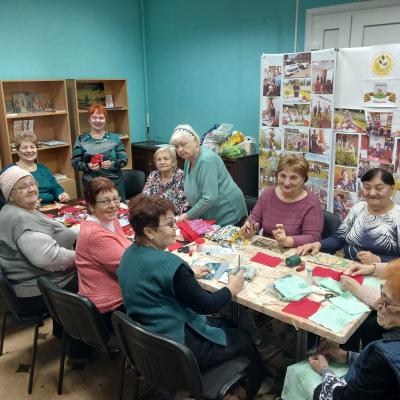 Вяземский КЦСОН Клуб «Активное долголетие. Вязьма» Мастер-класс М.В. Гибовской «Конь-огонь»