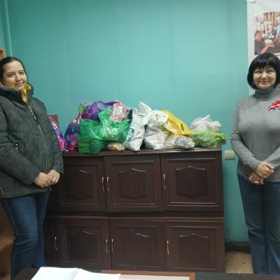 Вяземский КЦСОН Клуб «Активное долголетие. Вязьма»   Подарки бойцам СВО