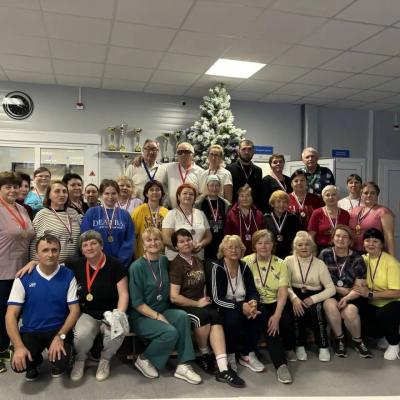 Зимний спортивный фестиваль для старшего поколения  «Рождественские игры»