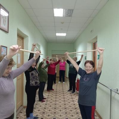 Клуб «Активное долголетие. Вязьма» Активная физкультура