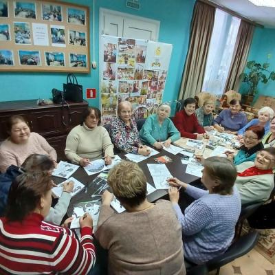 Клуб «Активное долголетие. Вязьма» Раскраски – лекарство от стресса