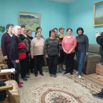 Клуб «Активное долголетие. Вязьма» Поздравление Донецку