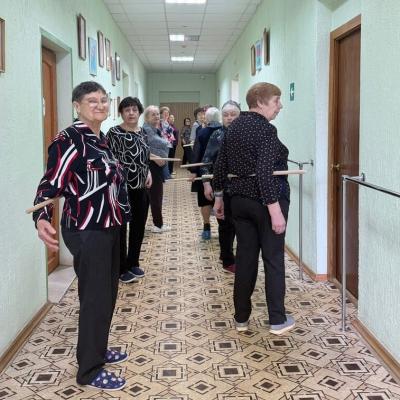 Клуб «Активное долголетие. Вязьма» Гимнастика «Здоровая спина»