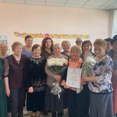 Юбилей Давыдовой Людмилы Михайловны.