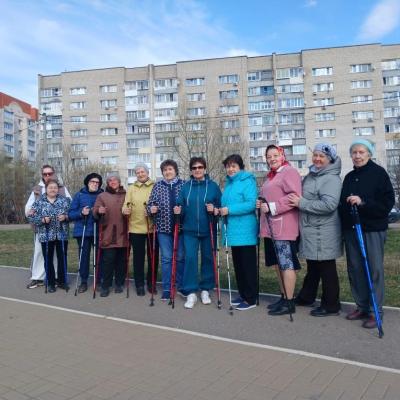 Клуб «Активное долголетие. Вязьма» Скандинавская ходьба