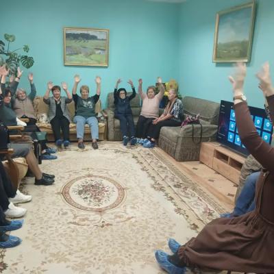 Вяземский КЦСОН Клуб «Активное долголетие. Вязьма» Нейрогимнастика с психологом Еленой Фатовой