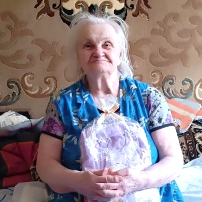 Поздравили Корсакову Ольгу Григорьевну с 85-летием
