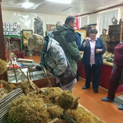 Ответный визит команды клуба «Золотого возраста» из Новодугино