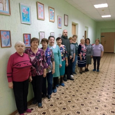 Выставка работ членов клуба «Активное долголетие. Вязьма»